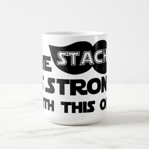 Taza De Café El Stache es fuerte con éste