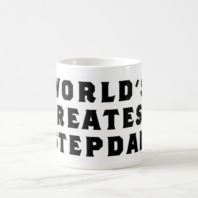 Taza De Café El Stepdad más grande del mundo (Centro)