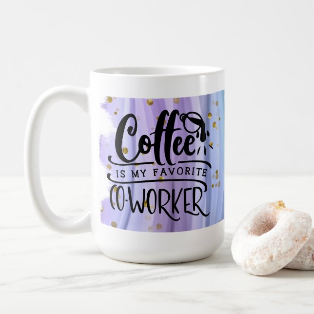 Taza De Café El sueño de Coffee Lover (Con donut)