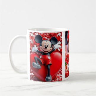 Taza De Café El sueño mágico de Minnie y Micky