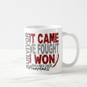 Taza De Café El superviviente del cáncer de cabeza y cuello qu