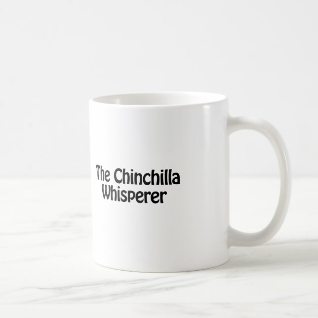 Taza De Café el susurrador de chinchilla (Derecha)