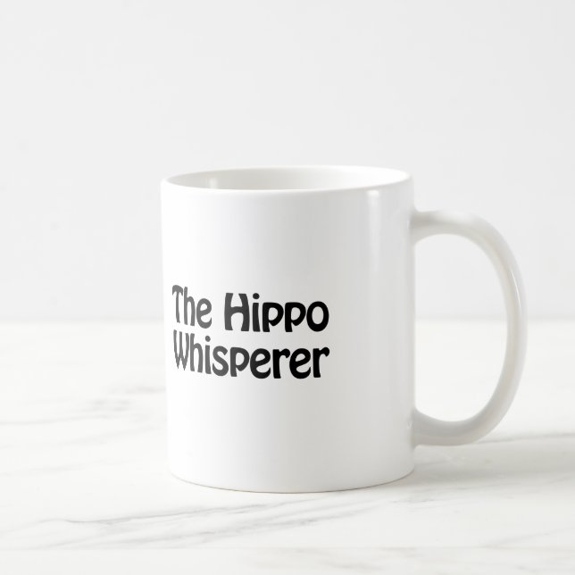 Taza De Café el susurrador de hippo (Derecha)