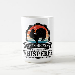 Taza De Café El Susurrador de Pollos Divertido