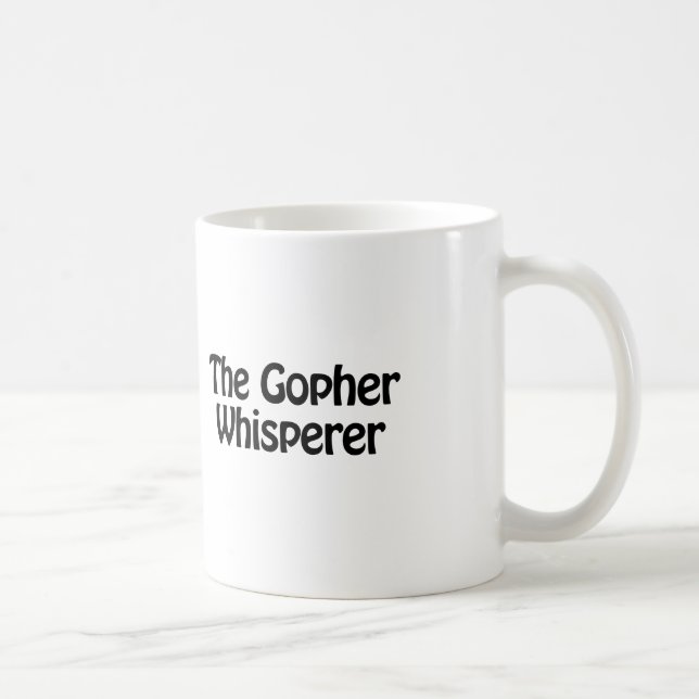 Taza De Café el susurrador del gopher (Derecha)