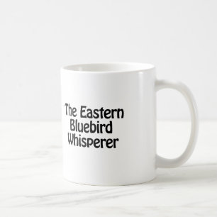 Taza De Café el susurrador del pájaro azul oriental