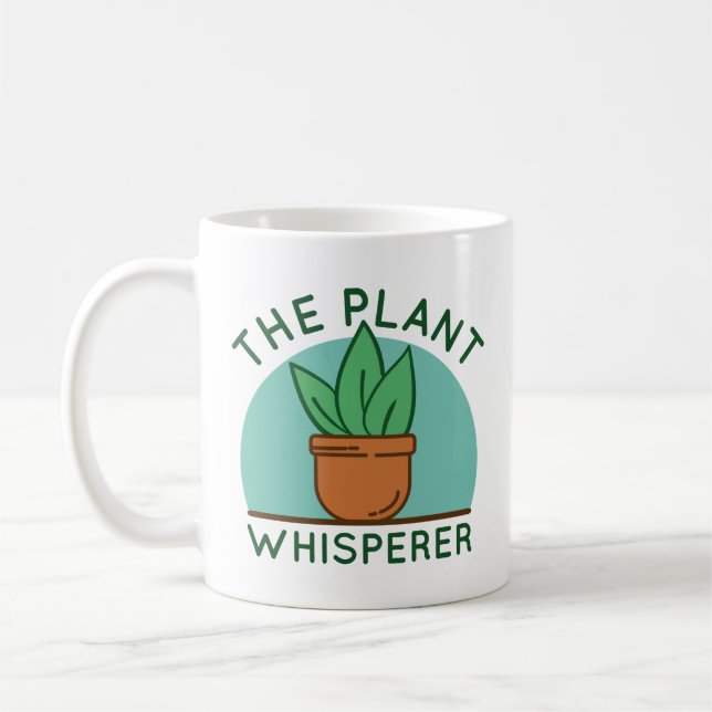 Taza De Café El susurro de la planta (Izquierda)