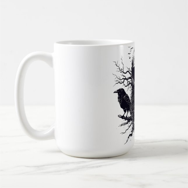 Taza De Café El susurro de Odin: Invocación del espíritu vigilo (Izquierda)