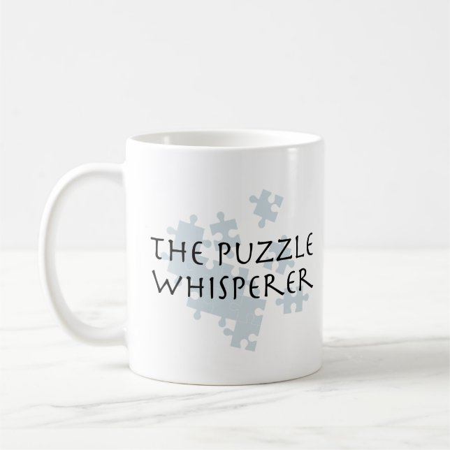 Taza De Café El susurro del rompecabezas (Izquierda)