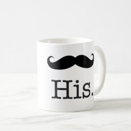 Taza De Café EL SUYO con un Mustachio