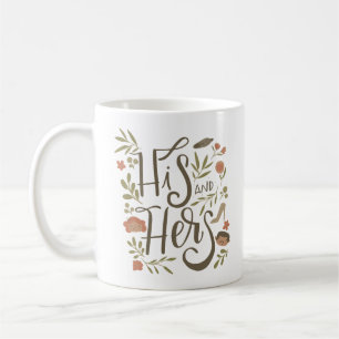 TAZA DE CAFÉ EL SUYO Y EL SUYO