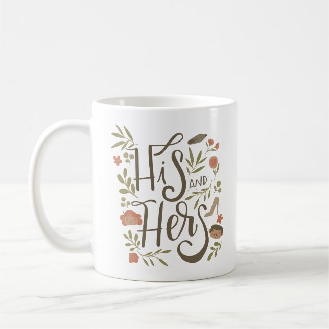 TAZA DE CAFÉ EL SUYO Y EL SUYO (Izquierda)