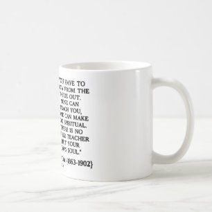 Taza De Café El Swami Vivekananda crece al revés del espiritua