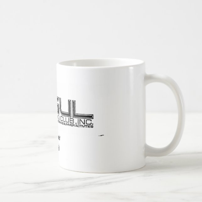 Taza De Café El tablero del portalámparas gigante le agradece (Derecha)