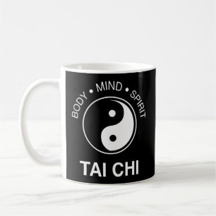 Taza De Café El tai chi - espíritu de mente corporal