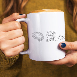 Taza De Café El tamaño importa - Innuendo Mug