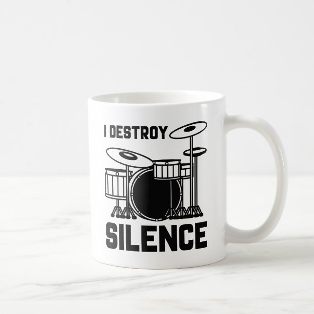 Taza De Café El tambor que destruyo el silencio (Derecha)