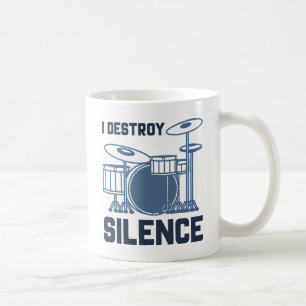 Taza De Café El tambor que destruyo el silencio