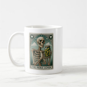 Taza De Café El Tarot del Amante del Pepino, Camiseta Divertida