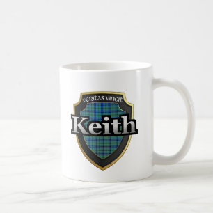 Taza De Café El tartán escocés de la dinastía de Keith del clan