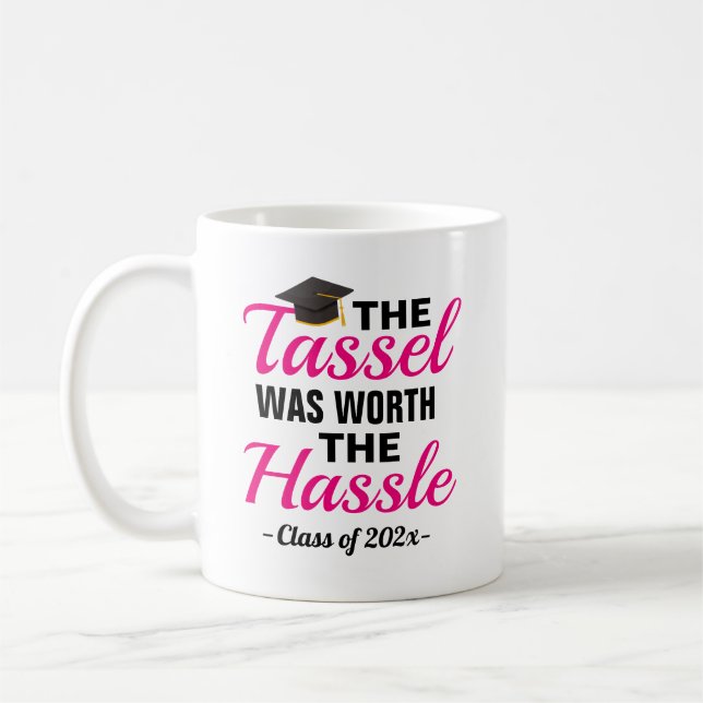 Taza De Café El Tassel Valía La Graduación De La Dificultad (Izquierda)