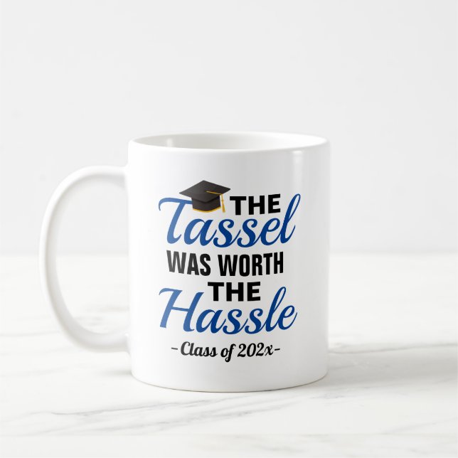 Taza De Café El Tassel Valía La Graduación De La Dificultad (Izquierda)