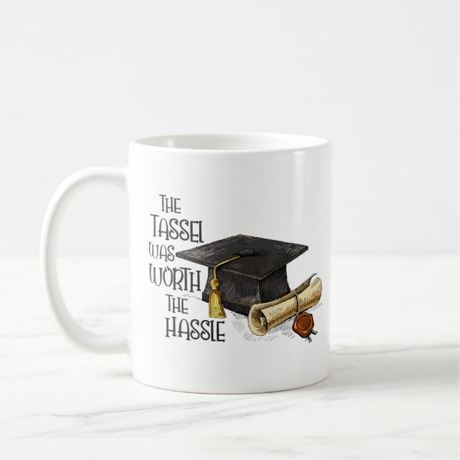 Taza De Café El Tassel Valía La Pena (Izquierda)