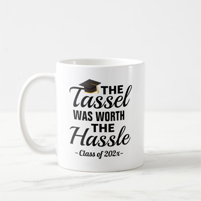 Taza De Café El Tassel Valía La Pérdida De Graduación (Izquierda)