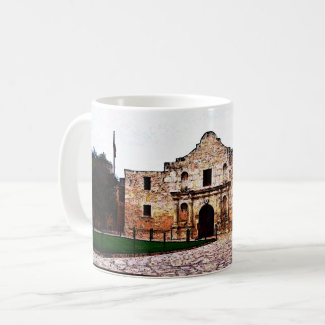 Taza De Café El tazón del café del Álamo (Anverso izquierdo)
