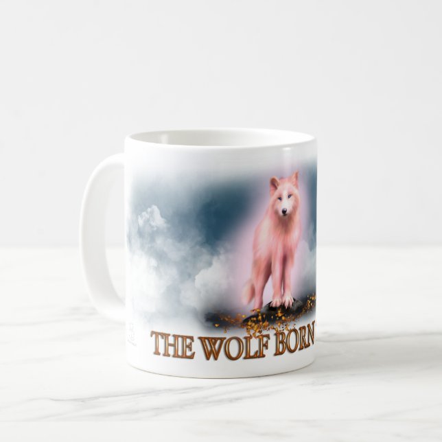 Taza De Café El tazón del café nacido en Wolf (Anverso izquierdo)