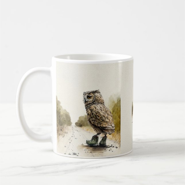 Taza De Café El tazón del café solitario (Izquierda)