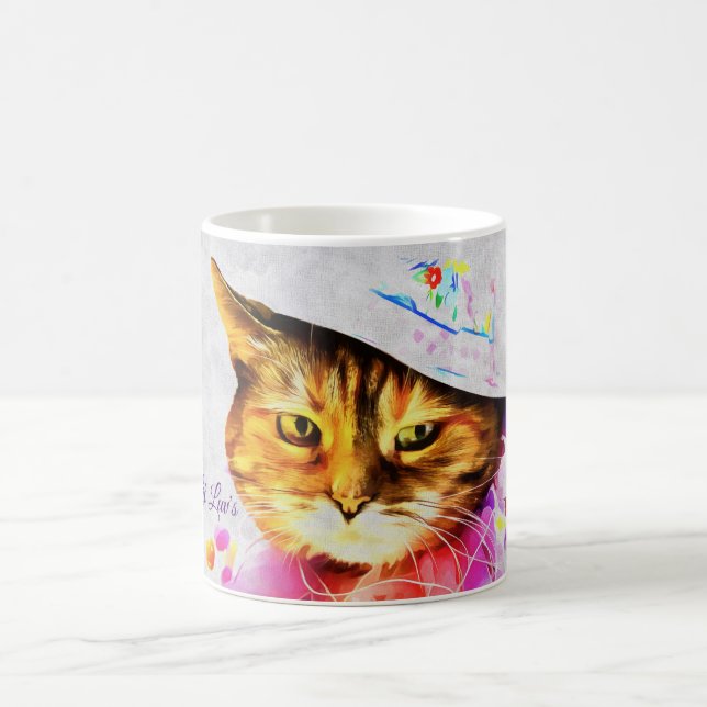 Taza De Café El tazón del Gorra de primavera de Lil Luv (Centro)