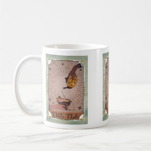 Taza De Café "El Té" Carta de Tarot Vintage Arte Místico de Bru