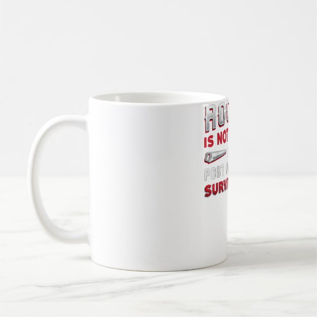 Taza De Café El Tejido No Es Un Hombres De Aptitud Para La Supe (Izquierda)