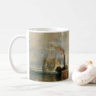 Taza De Café El Temeraire en lucha de Joseph Turner, Arte Marít