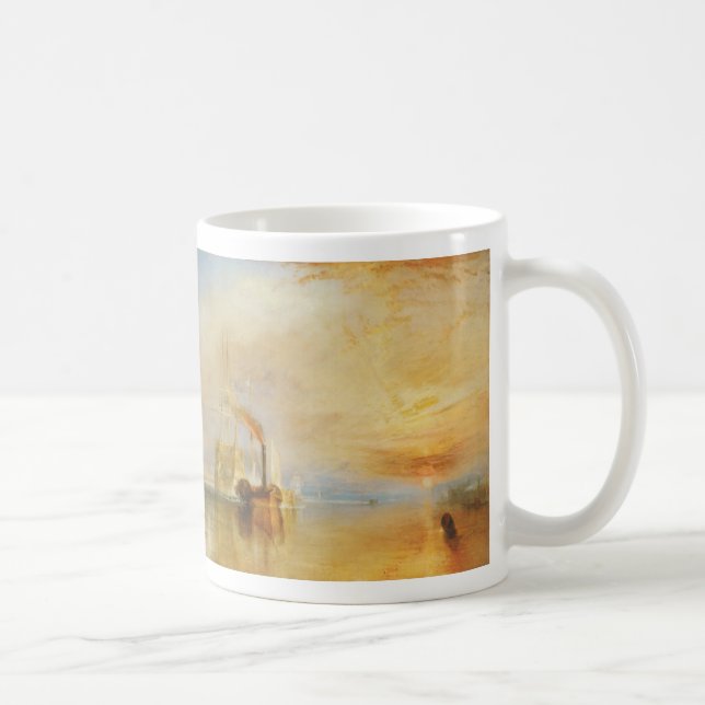 Taza De Café El Temeraire que lucha (Derecha)