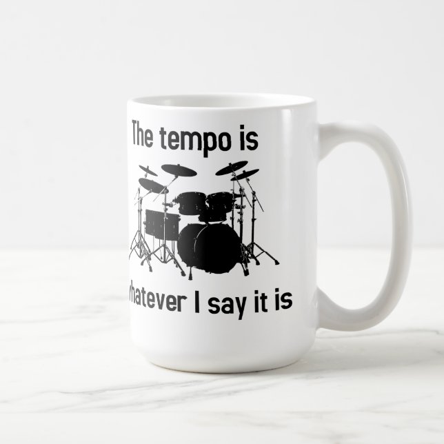 Taza De Café el tempo es lo que digo (Derecha)