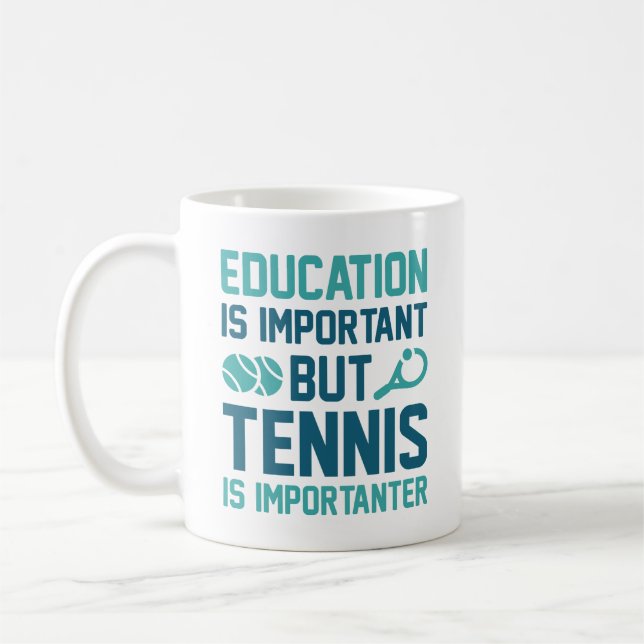 Taza De Café El tenis es importante (Izquierda)