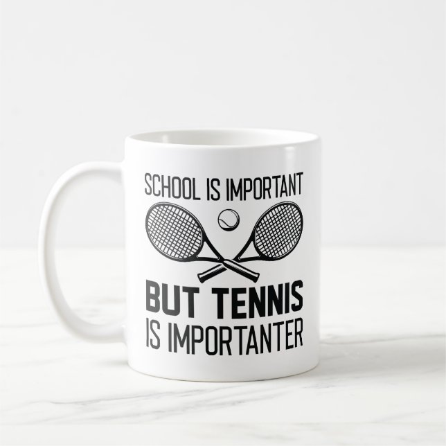 Taza De Café El tenis es importante (Izquierda)