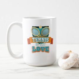 Taza De Café El tenis es mi amor