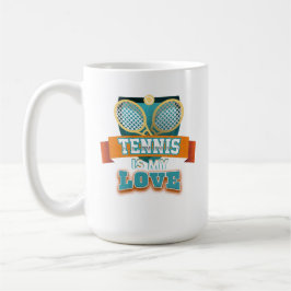 Taza De Café El tenis es mi amor