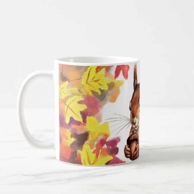 Taza De Café El tesoro del otoño (Izquierda)