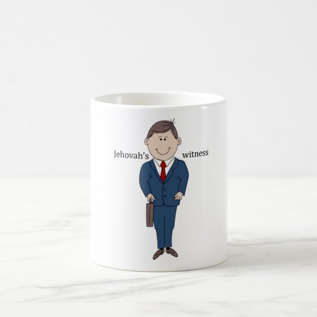 Taza De Café El testigo de Jehová con título (Centro)