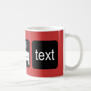 Taza De Café El texting divertido