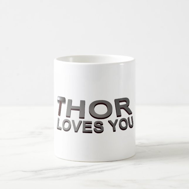 TAZA DE CAFÉ EL THOR LE AMA (Centro)
