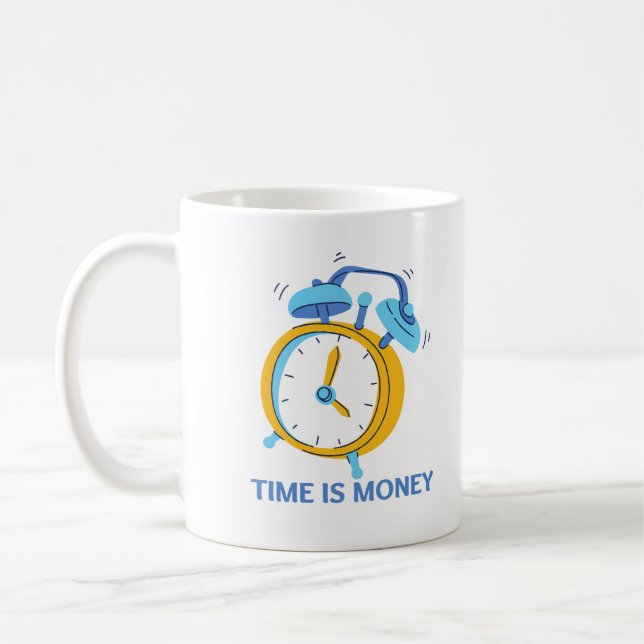 Taza De Café El tiempo es dinero (Izquierda)