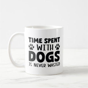 Taza De Café El Tiempo Pasado Con Perros Nunca Es Perdido