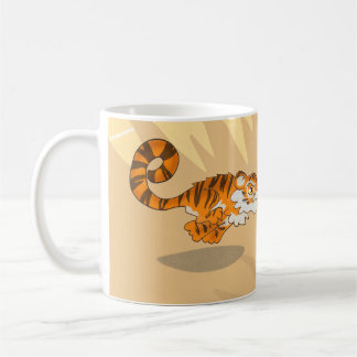 Taza De Café El tigre en la caza