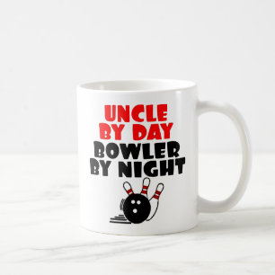 Taza De Café El tío ama al Bowling