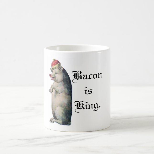 Taza De Café El tocino es rey (Centro)